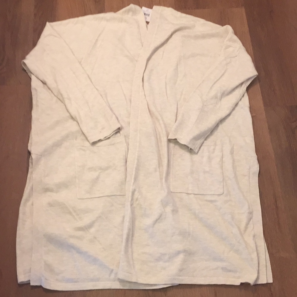 JJill Cardigan Oatmeal/Heather